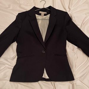 Women Workwear Casual Navy Tailored Blazer